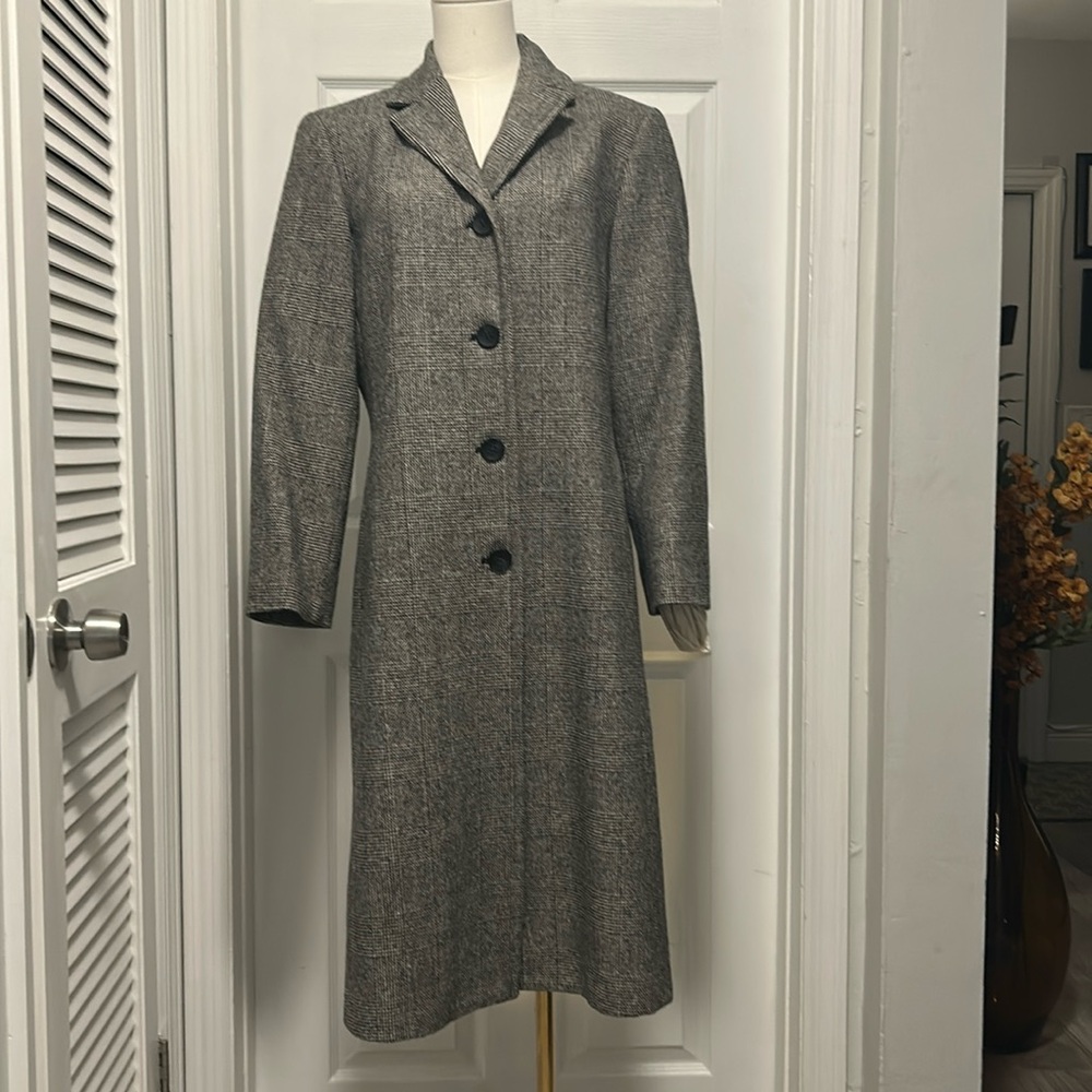 Wool Blend, Three Quarter length Coat